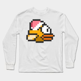 Christmas Flappy Bird Long Sleeve T-Shirt